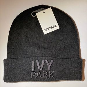 IVY PARK logo thermal beanie